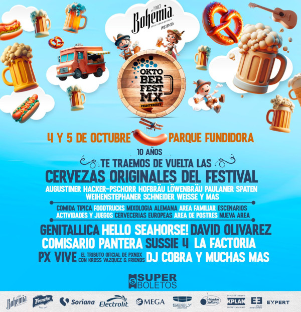 Oktoberfest en Monterrey